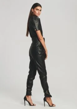 Knox Leather Jumpsuit -Women's Clothing Shop 211021 Set1 SHOT 65 7396