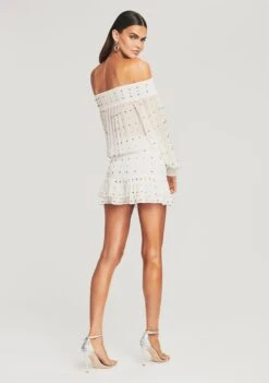 Taisha Embellished Silk Chiffon Dress -Women's Clothing Shop 220217 Retrofete SHOT 01 0159