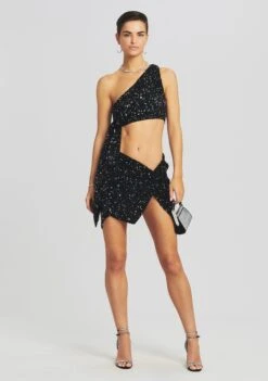 Ezra Sequin Skirt -Women's Clothing Shop 220224 Retrofete SHOT 47 4875