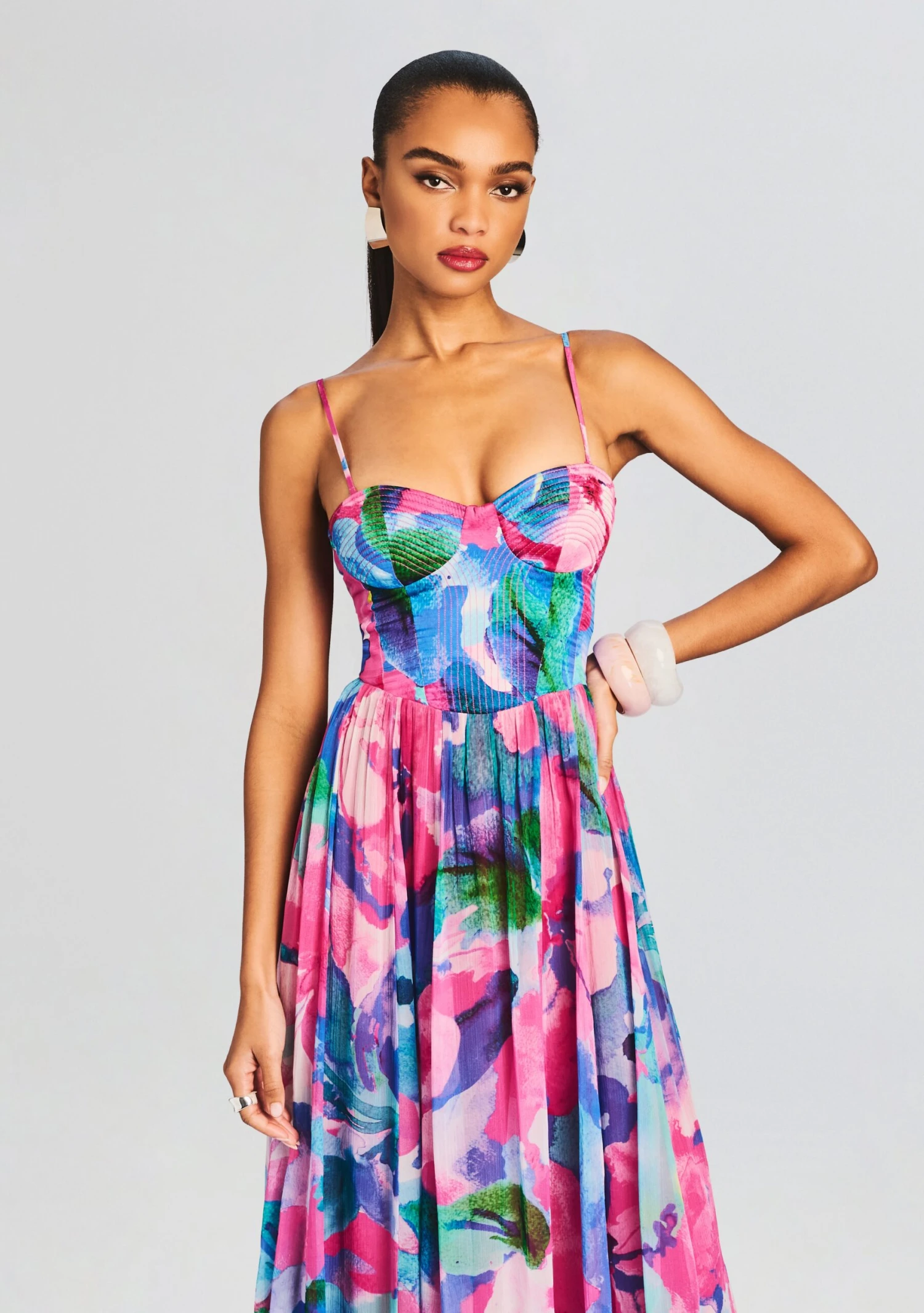 Vesa Corset Long Dress 4 Vesa Corset Long Dress - Image 2