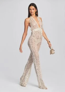 Tosca Sequin Crochet Jumpsuit 11 Tosca Sequin Crochet Jumpsuit -Women's Clothing Shop Ecommerce Crop 220712.RETROFETE SET1 SHOT 47 6852 eComm