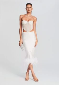 Margery Embellished Bustier Top -Women's Clothing Shop Ecommerce Crop 220824 Retrofete Ecom Set2 SHOT13 1581