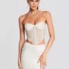 Margery Embellished Bustier Top -Women's Clothing Shop Ecommerce Crop 220824 Retrofete Ecom Set2 SHOT13 1607