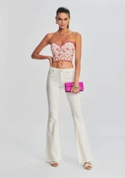 Moore Mid Rise Flare Jean -Women's Clothing Shop Ecommerce Crop 221115 Ecom SET1 SHOT 40 6420