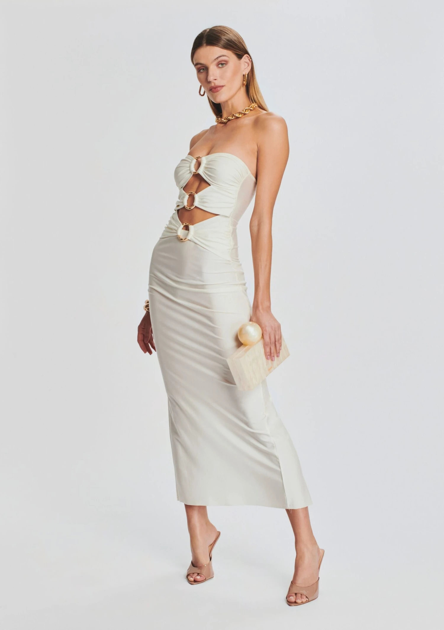 Lily Lycra Maxi Dress 6 Lily Lycra Maxi Dress - Image 4