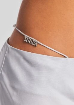 Silvana Silk Maxi Skirt -Women's Clothing Shop Ecommerce Crop 23 07 18 SET1 Silvana Maxi Skirt Silver 0104 eComm