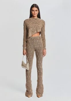 Cayenne Cable Knit Pant -Women's Clothing Shop Ecommerce Crop 23 09 21 ORCHISSWEATER ADALINECARDIGAN CAYENNEPANT WASHEDTAN 1814 ECOMM 88c836b5 95ef 41b8 960d ed068d8ac64c