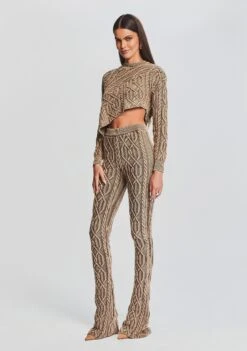 Cayenne Cable Knit Pant -Women's Clothing Shop Ecommerce Crop 23 09 21 ORCHISSWEATER ADALINECARDIGAN CAYENNEPANT WASHEDTAN 1854 ECOMM a3104302 abf6 45d0 9466 de4a2f5ad484