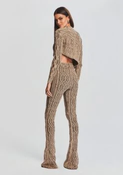 Cayenne Cable Knit Pant -Women's Clothing Shop Ecommerce Crop 23 09 21 ORCHISSWEATER ADALINECARDIGAN CAYENNEPANT WASHEDTAN 1861 ECOMM edfc0f16 1499 405e 88a8 008e66f4e100