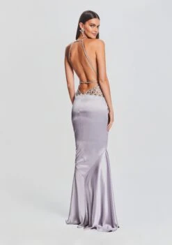 Chantelle Dress -Women's Clothing Shop Ecommerce Crop 23 09 22 CHANTELLEDRESS MINKGREY 2523 ECOMM