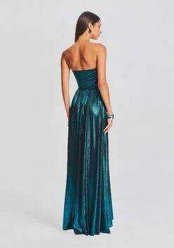 Ezri Dress -Women's Clothing Shop Ecommerce Crop 23 09 22 EZRIDRESS AQUAMARINE 1312 ECOMM