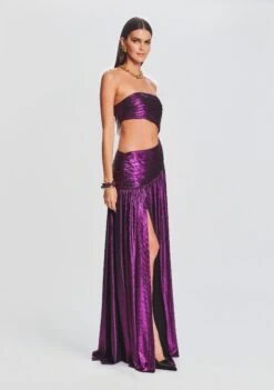 Kenna Dress -Women's Clothing Shop Ecommerce Crop 23 09 22 KENNADRESS PURPLE 1507 ECOMM
