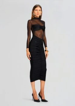 Levina Dress 8 Levina Dress -Women's Clothing Shop Ecommerce Crop 23 10 17 LEVINADRESS BLACK 2003 ECOMM