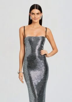 Kyree Embellished Knit Dress -Women's Clothing Shop Ecommerce Crop 23 10 18 KYREEKNITDRESS BLACK 0652 ECOMM