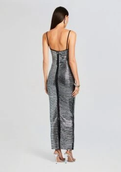 Kyree Embellished Knit Dress -Women's Clothing Shop Ecommerce Crop 23 10 18 KYREEKNITDRESS BLACK 0696 ECOMM