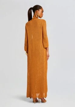 Viola Long Cover Up -Women's Clothing Shop Ecommerce Crop 23 11 16 ARIATOP VIOLACOVERUP ARIASKIRT TOBACCO 1516 ECOMM 13bd43cb ca16 476b 98e9 664bef8e2192