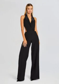Everlee Jumpsuit -Women's Clothing Shop Ecommerce Crop 23 11 16 EVERLEEJUMPSUIT BLACK 916 ECOMM