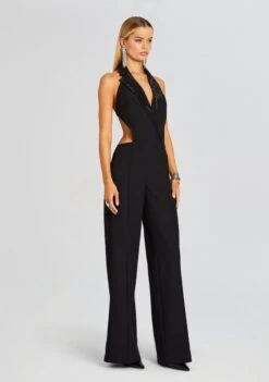 Everlee Jumpsuit -Women's Clothing Shop Ecommerce Crop 23 11 16 EVERLEEJUMPSUIT BLACK 929 ECOMM