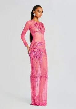 Sammy Embellished Dress -Women's Clothing Shop Ecommerce Crop 23 11 16 SAMMYDRESS ULTRAPINK 2370 ECOMM