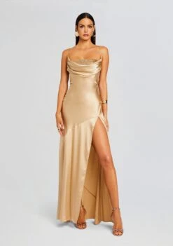Emery Embellished Silk Dress