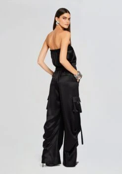 Estrella Cargo Jumpsuit -Women's Clothing Shop Ecommerce Crop 23 12 18 ESTRELLAJUMPSUIT BLACK 1908 ECOMM