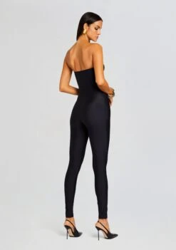 Fluer Lycra Jumpsuit 10 Fluer Lycra Jumpsuit -Women's Clothing Shop Ecommerce Crop 23 12 18 FLUERJUMPSUIT BLACK 1150 ECOMM