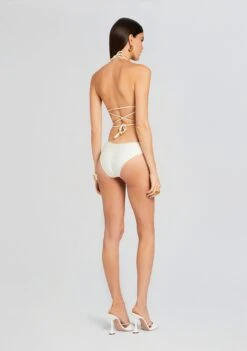 Morgan One Piece -Women's Clothing Shop Ecommerce Crop 23 12 18 MORGANONEPIECE HELENYDRESS CREAM 0815 ECOMM