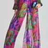 Zeca Silk Chiffon Pant 2 Zeca Silk Chiffon Pant -Women's Clothing Shop Ecommerce Crop 230131 SEROYA SET2 SHOT42 0191 eComm