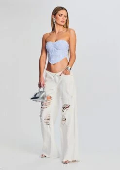 Melanie Corset Top -Women's Clothing Shop Ecommerce Crop 230321 RETROFETE SET1 Shot 16 3029 eComm