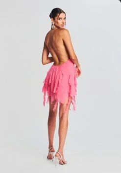 Caspian Silk Chiffon Dress -Women's Clothing Shop Ecommerce Crop 230510 RETROFETE SET1 4222 eComm