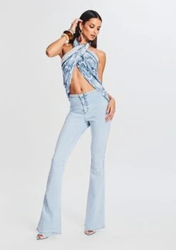 Nora Mid Rise Flare Jean -Women's Clothing Shop Ecommerce Crop 230621 Retrofete SET1 Shot 31 0049 ECOMM