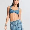 Millie Denim Bra Top -Women's Clothing Shop Ecommerce Crop 230621 Retrofete SET1 Shot 39 0011 eComm front