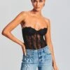 Otto Lace Bodysuit -Women's Clothing Shop Ecommerce Crop 230718 SET2 KRISTENBLAZER OTTOBODYSUIT FIONAJEAN 2309 ECOMM