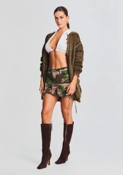 Ari Cardigan -Women's Clothing Shop Ecommerce Crop 230816 SET2 FTGREENEBLAZER FINNSKIRT 3895 ECOMM