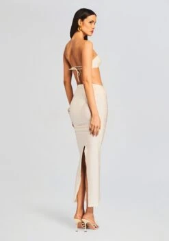 Yara Lyrca Maxi Skirt -Women's Clothing Shop Ecommerce Crop 231128 LUCIABIKINITOP YARALYCRAMAXIDRESS 4890 ECOMM