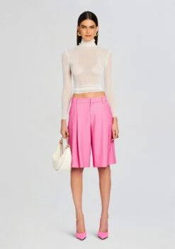 Pearl Short -Women's Clothing Shop Ecommerce Crop 24 01 10 PEARLSHORT MALIBUPINK 0393 ECOMM