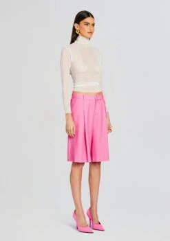 Pearl Short -Women's Clothing Shop Ecommerce Crop 24 01 10 PEARLSHORT MALIBUPINK 0405 ECOMM