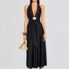 Shelly Maxi Dress -Women's Clothing Shop Ecommerce Crop 24 01 10 SHELLYMAXIDRESS BLACK 0057 ECOMM