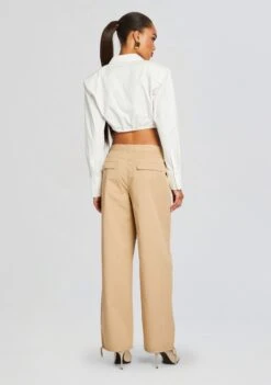 Twila Pant -Women's Clothing Shop Ecommerce Crop 24 02 16 JOANNTOP TWILAPANT SAND 1844 ECOMM