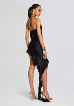 Onyx Midi Dress -Women's Clothing Shop Ecommerce Crop 24 02 16 ONYXMIDIDRESS BLACK 893 ECOMM