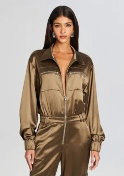 Robin Jumpsuit -Women's Clothing Shop Ecommerce Crop 24 02 16 ROBINJUMPSUIT MILITARYGREEN 967 ECOMM