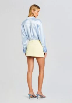Alec Skirt 10 Alec Skirt -Women's Clothing Shop Ecommerce Crop 24 03 12 PRUDENCEBLAZER ALECSKIRT BUTTER ZUCKERSHIRT MONETBRA ICEBLUE 2268 ECOMM