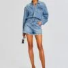 Annie Denim Romper -Women's Clothing Shop Ecommerce Crop 24 03 26 ANNIEROMPER OASIS 1613 ECOMM