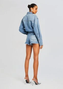 Annie Denim Romper 10 Annie Denim Romper -Women's Clothing Shop Ecommerce Crop 24 03 26 ANNIEROMPER OASIS 1659 ECOMM