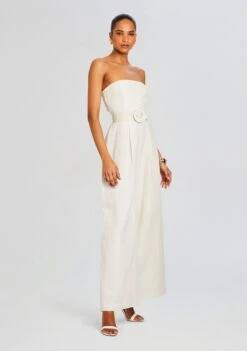 Nera Jumpsuit -Women's Clothing Shop Ecommerce Crop 24 03 26 HN NERA 5805 JUMPSUITWHITE 1866 ECOMM
