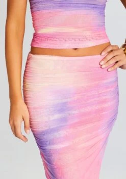 Cirrus Skirt -Women's Clothing Shop Ecommerce Crop 24 04 16 STRATUSTOP CIRRUSKIRT SUNSETTIEDYE 2606 ECOMM