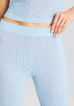 Agatha Knit Pant -Women's Clothing Shop Ecommerce Crop 24 04 17 ADELAIDEBABYTEE AGATHAPANT POWDERBLUE 0444 ECOMM