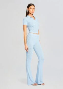 Agatha Knit Pant -Women's Clothing Shop Ecommerce Crop 24 04 17 ADELAIDEBABYTEE AGATHAPANT POWDERBLUE 0453 ECOMM b714b9a8 3adf 4c53 9e06 79aea4a048d8