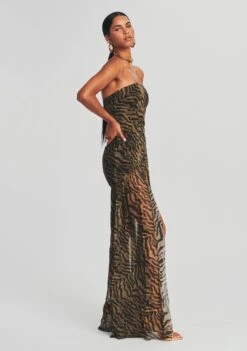 Nicole Silk Chiffon Dress -Women's Clothing Shop Ecommerce Crop RF eComm 220803.RETROFETE SET1 SHOT 11 0133