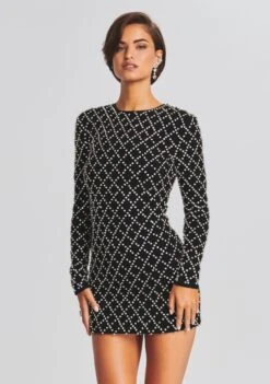 Harlowe Embellished Chiffon Dress -Women's Clothing Shop Ecommerce Crop Retrofete eComm 220921 SHOT 41 1546